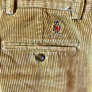 Tommy Hilfiger brown cords 30" x 30"